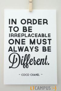 In order to be irreplaceable